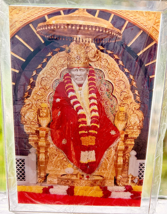 Large Shirdi Sai Baba Picture Standee